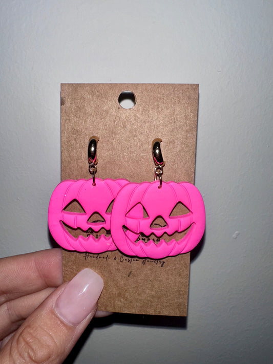 Pumpkin earrings