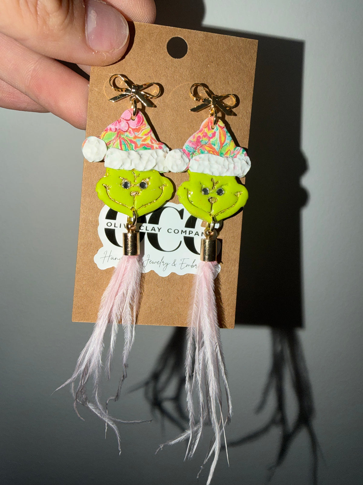 Christmas earrings