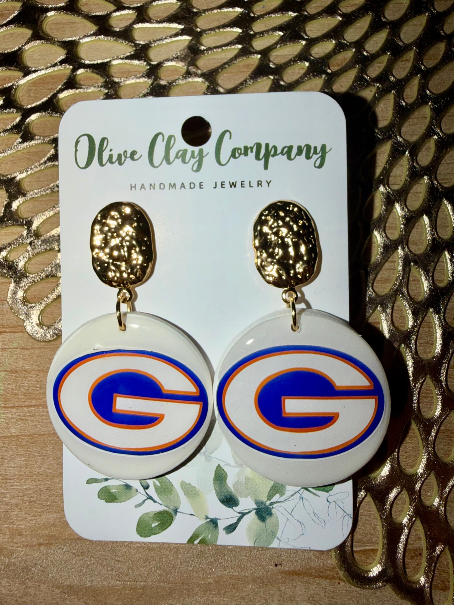 Gulfport clay Earrings