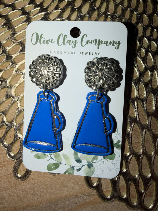 Cheer clay Earrings