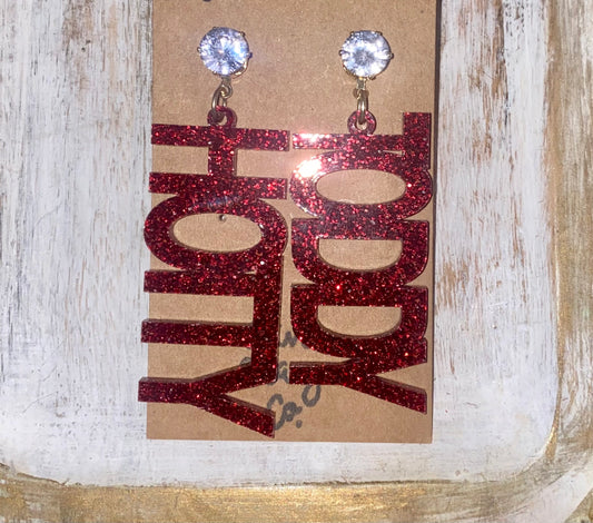 Hotty Toddy earrings