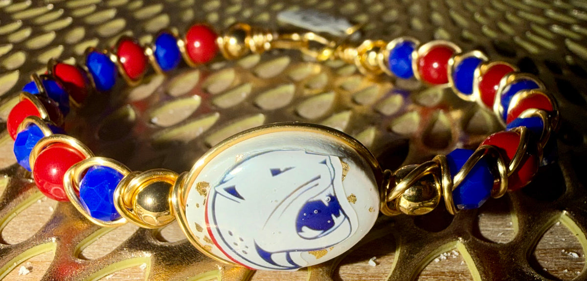 Jags wire bracelet