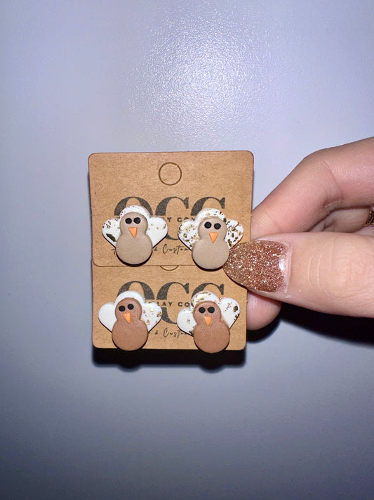 Turkey stud earrings