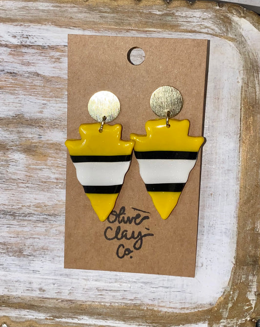 Warriors Earrings