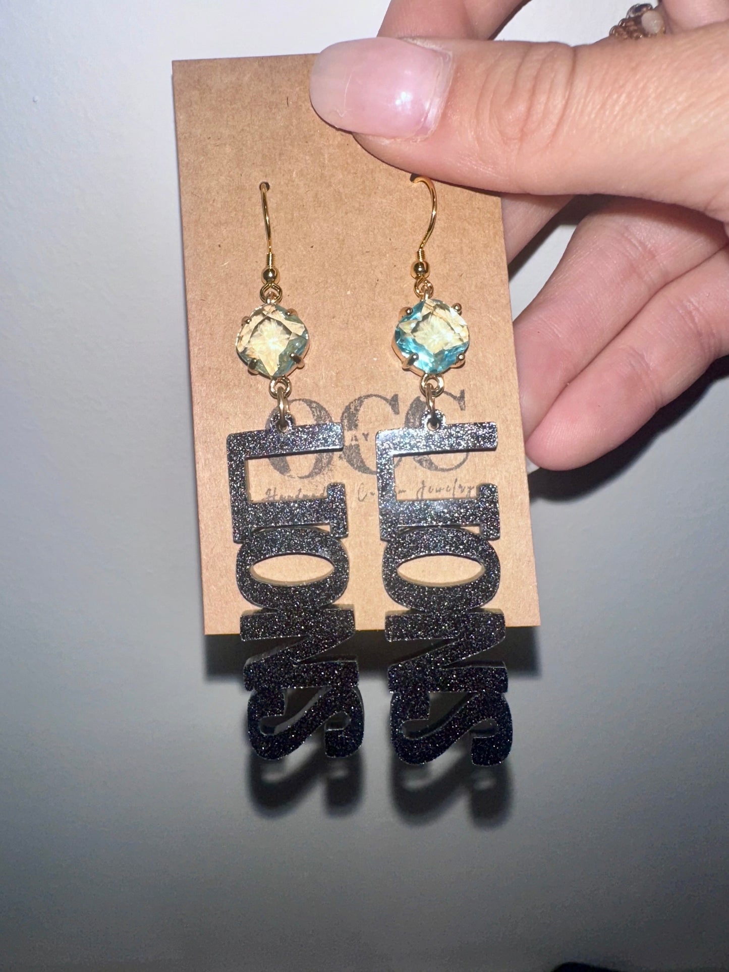 Lions earrings