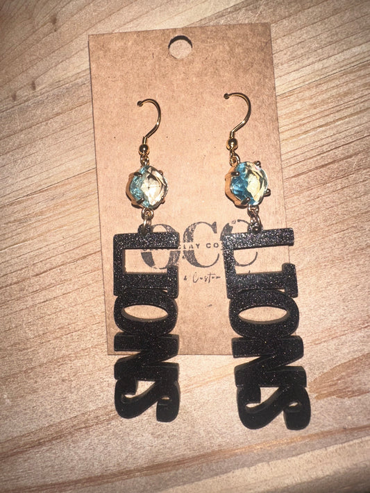 Lions earrings