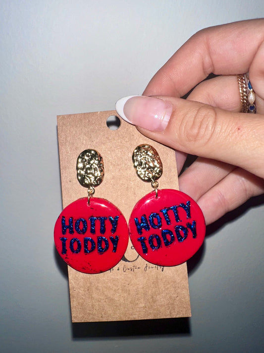 Hotty toddy earrings