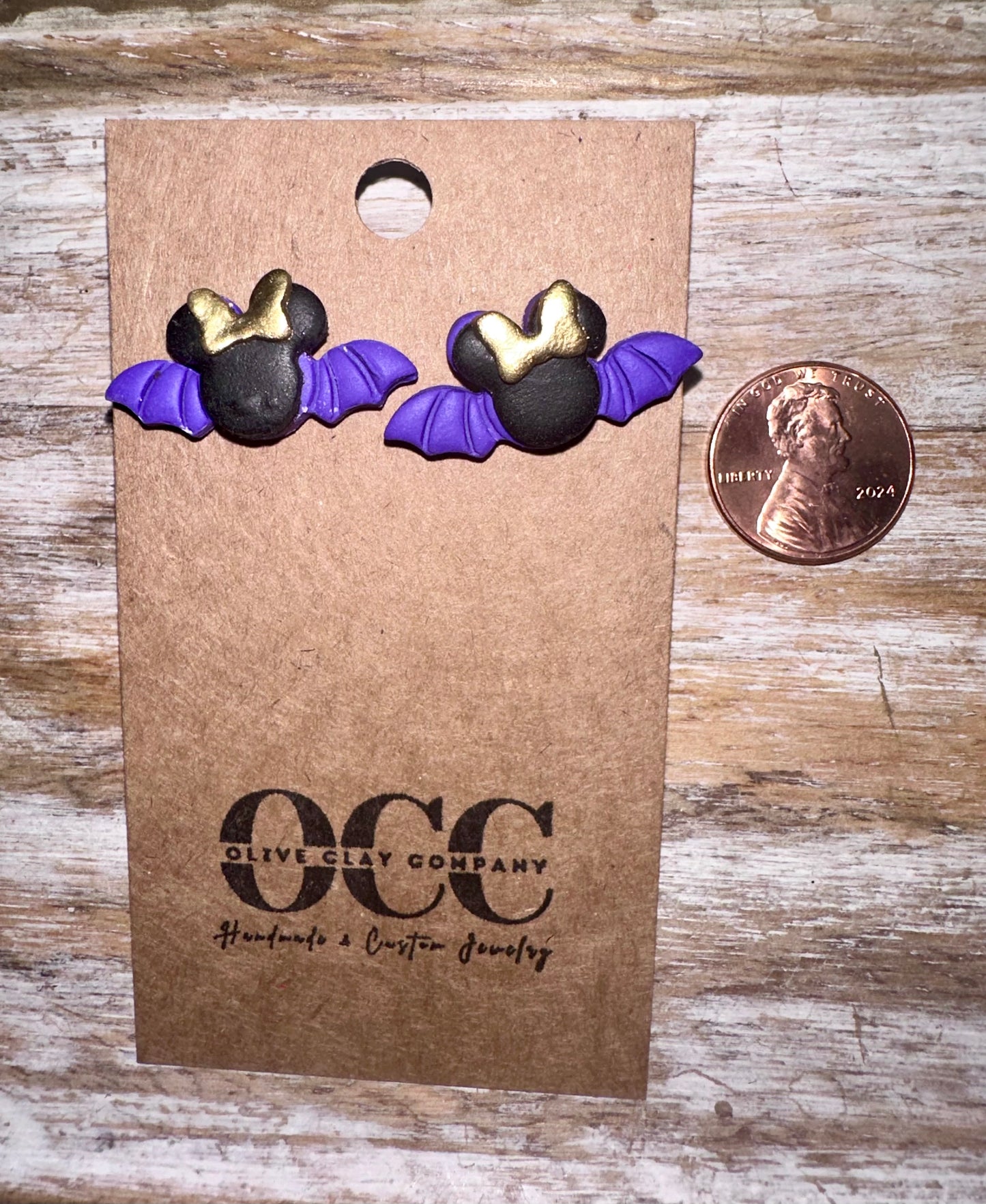 Bat Mouse earrings