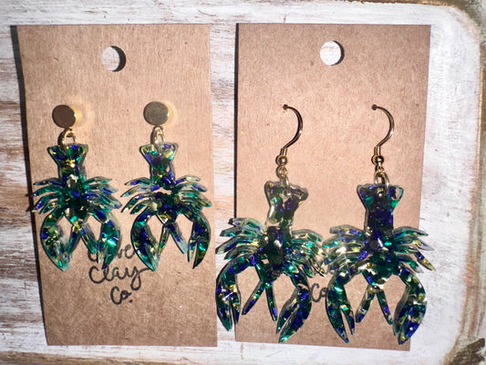 crawfish earrings
