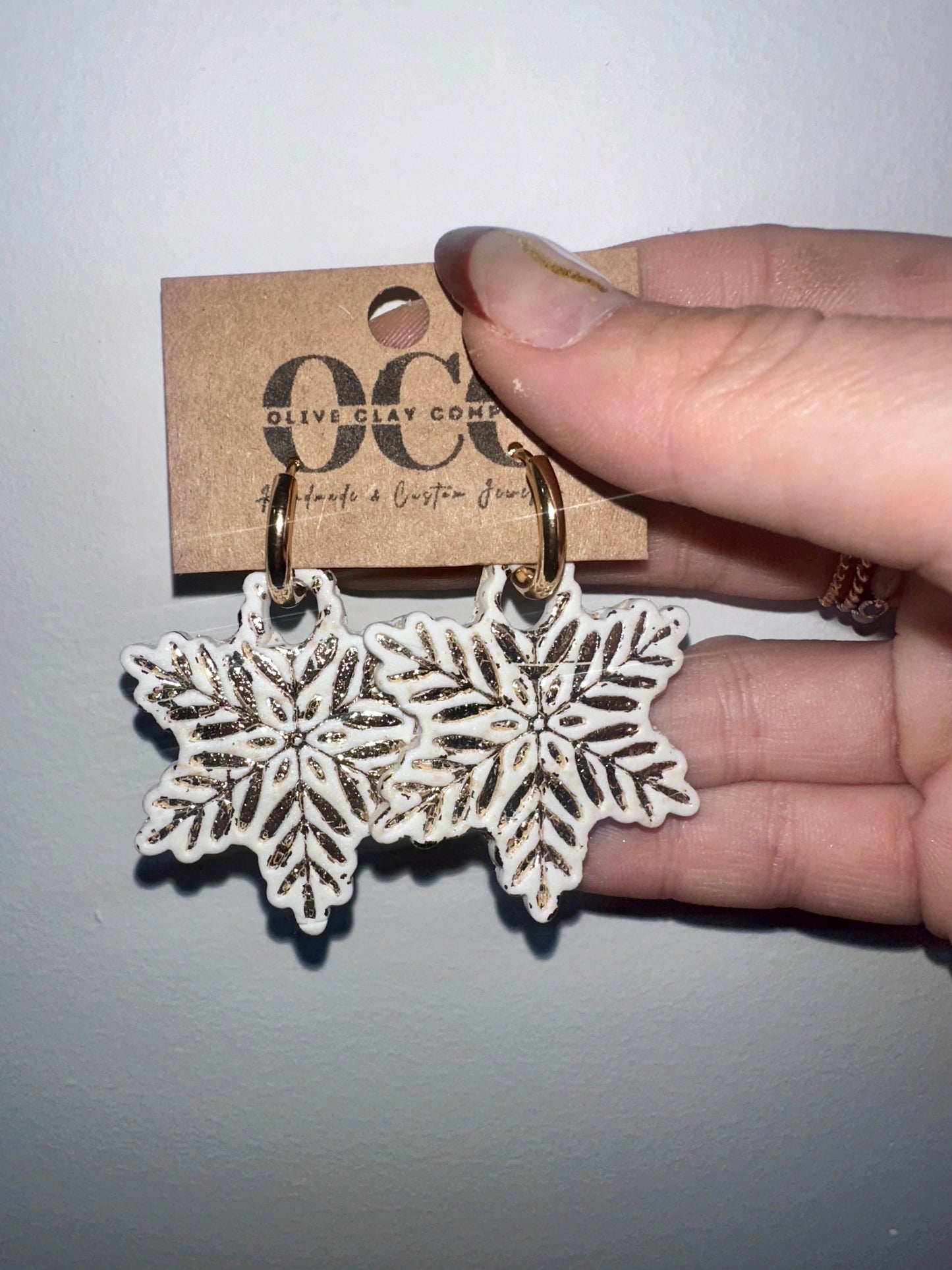 Snowflake hoops