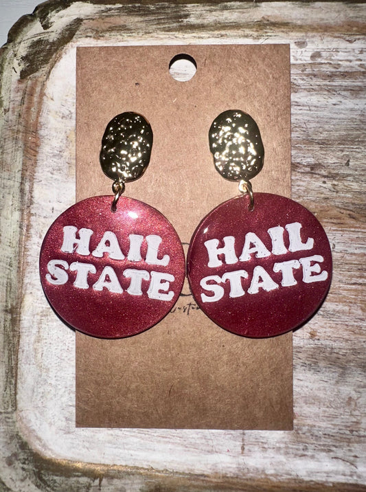 Hail State earrings