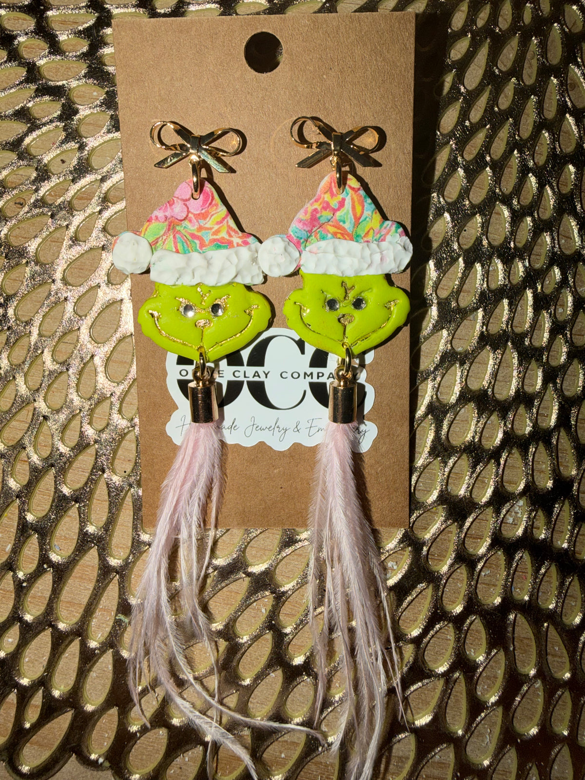 Christmas earrings