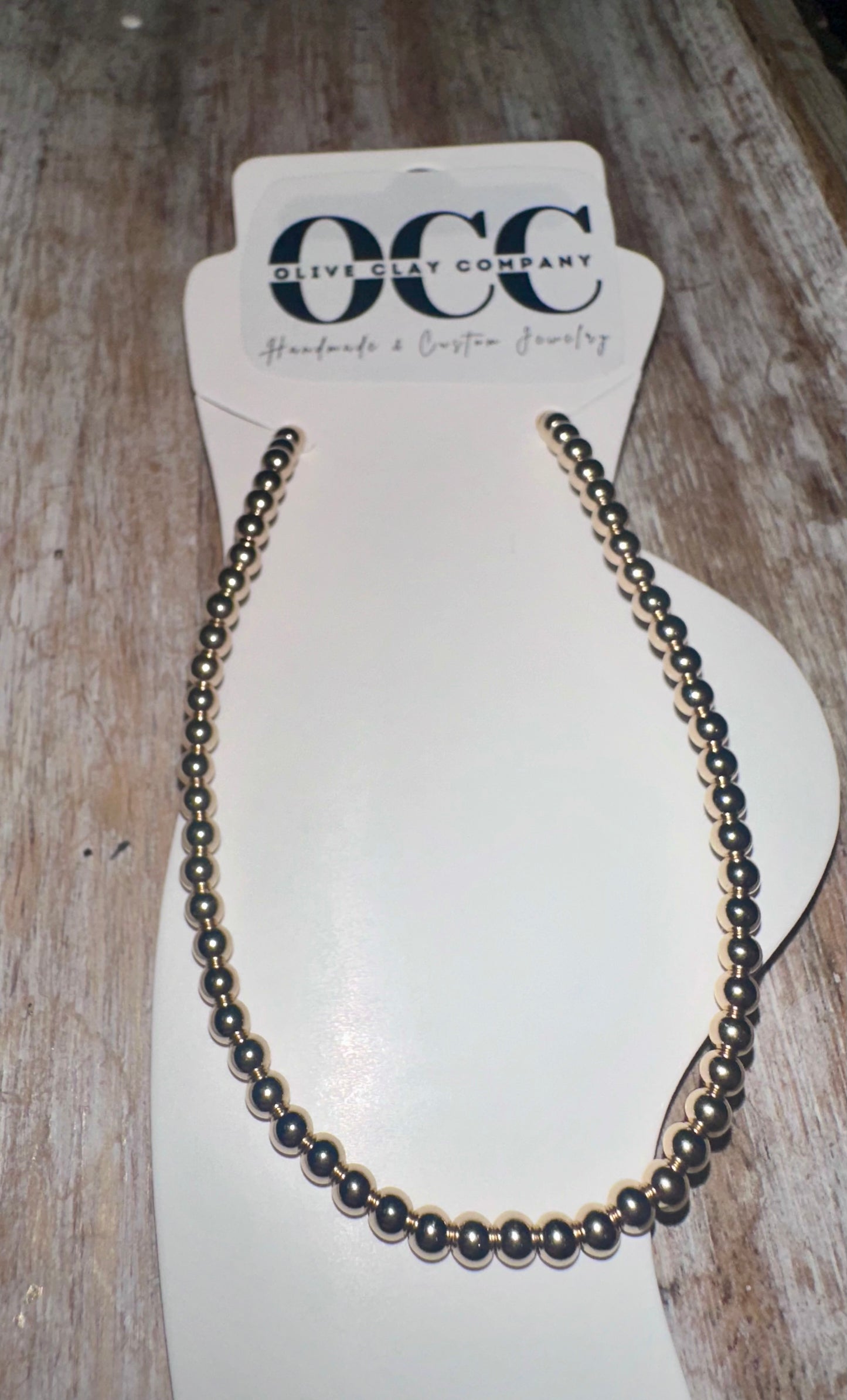 14k Gold Filled stretchy anklet- non tarnish- 3mm beads