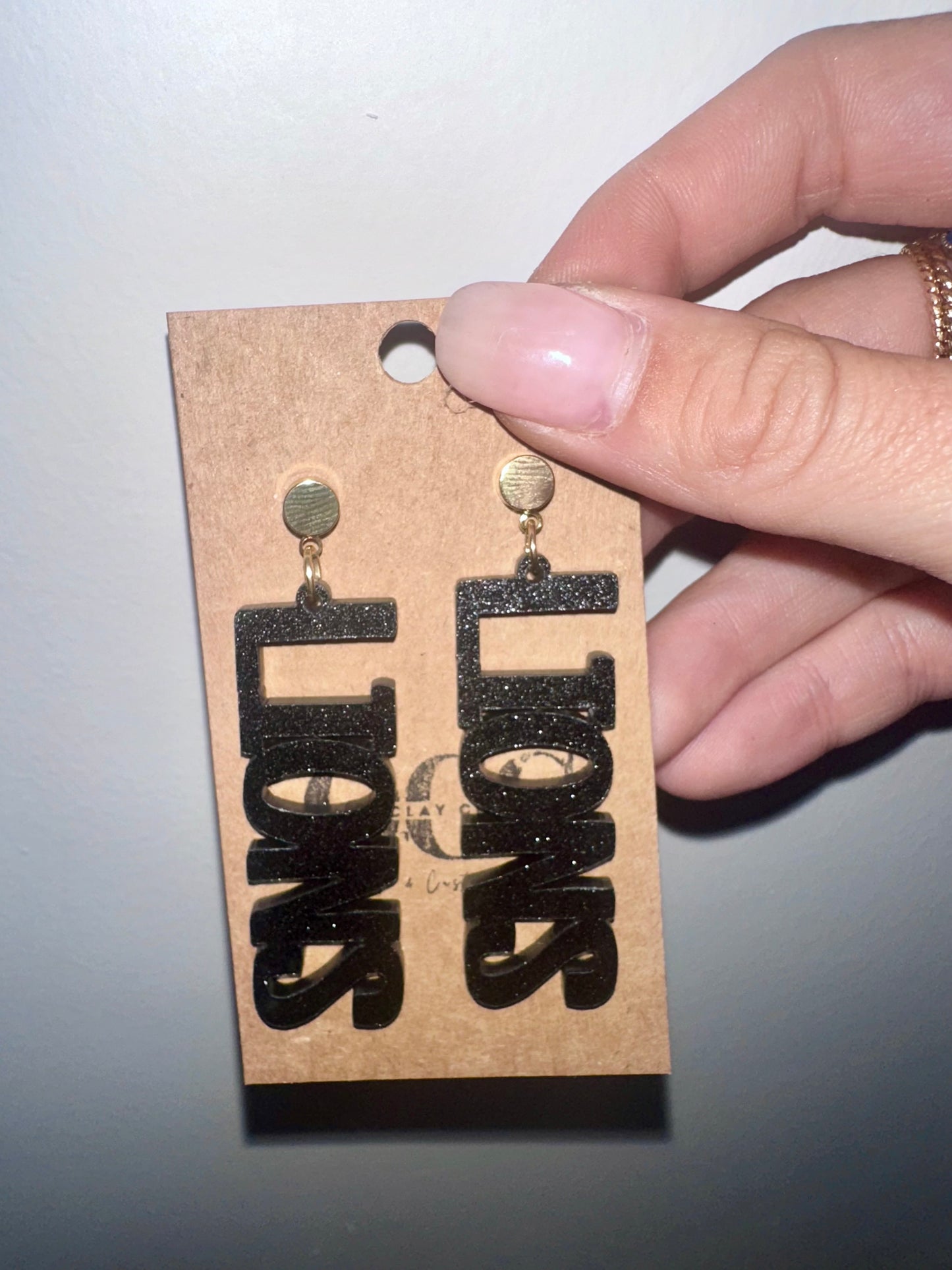 Lions earrings