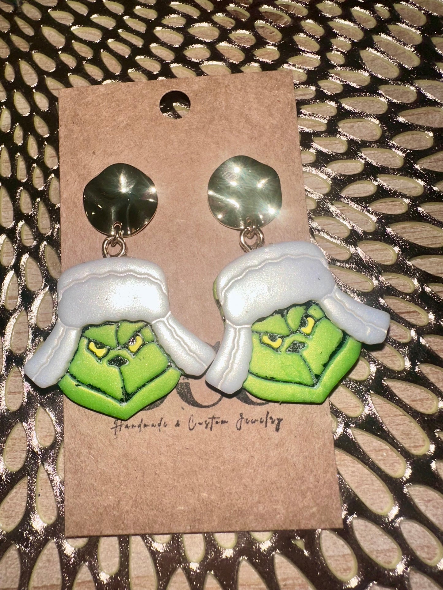 Grnch earrings