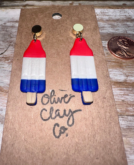 Bomb pop earrings