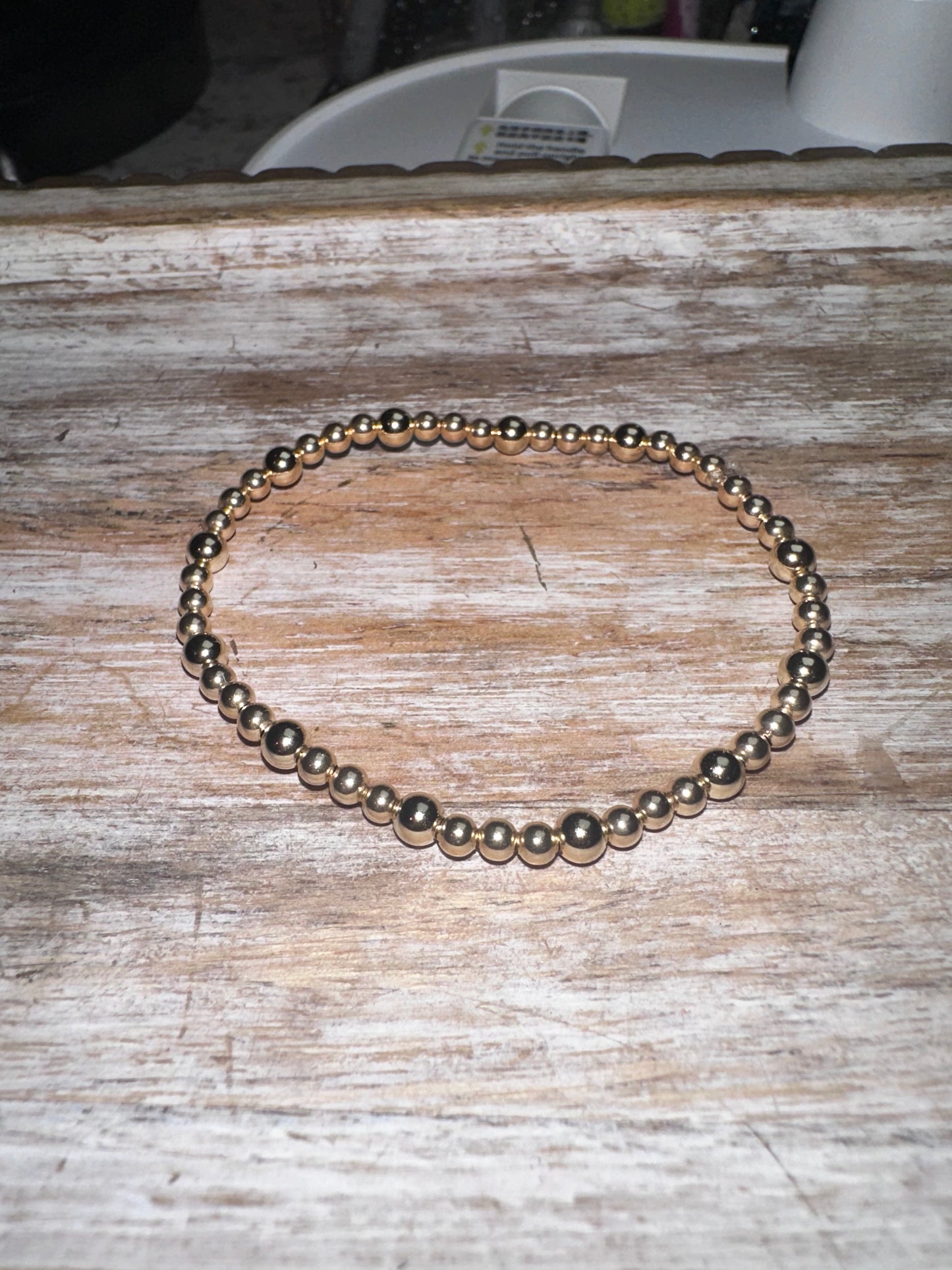 14K Gold Filled Stretchy bracelets