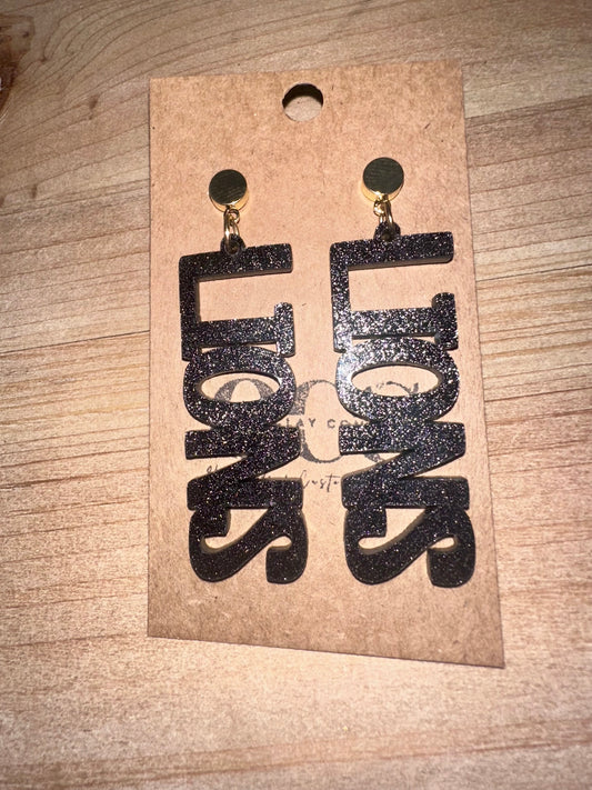 Lions earrings
