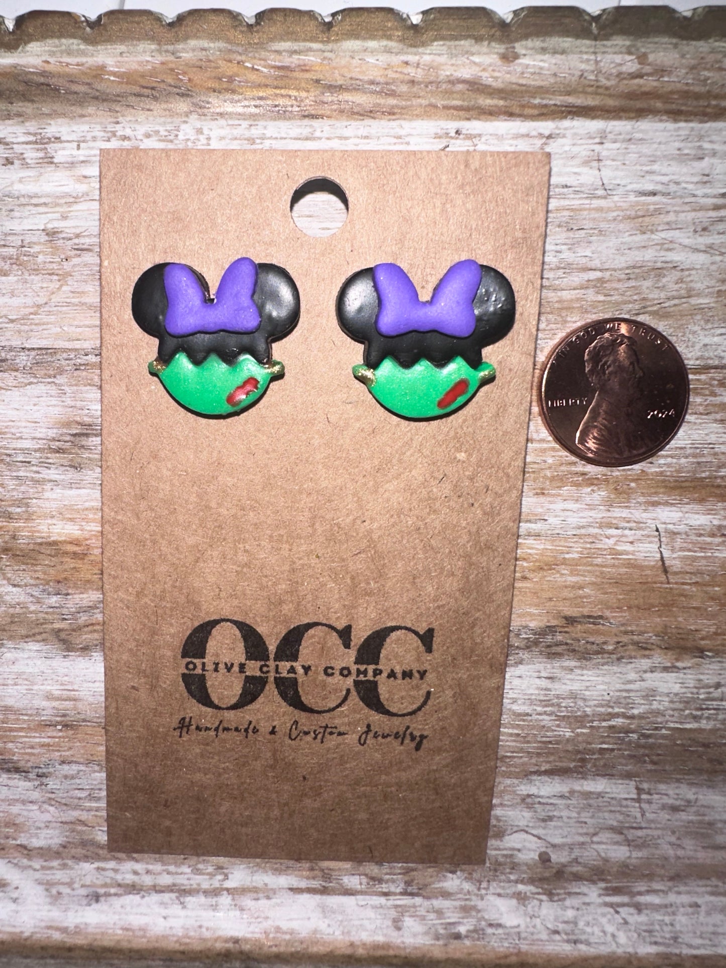 Franken$tein Mouse earrings