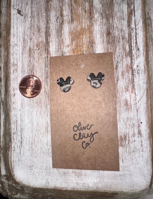 Small Minnie studs