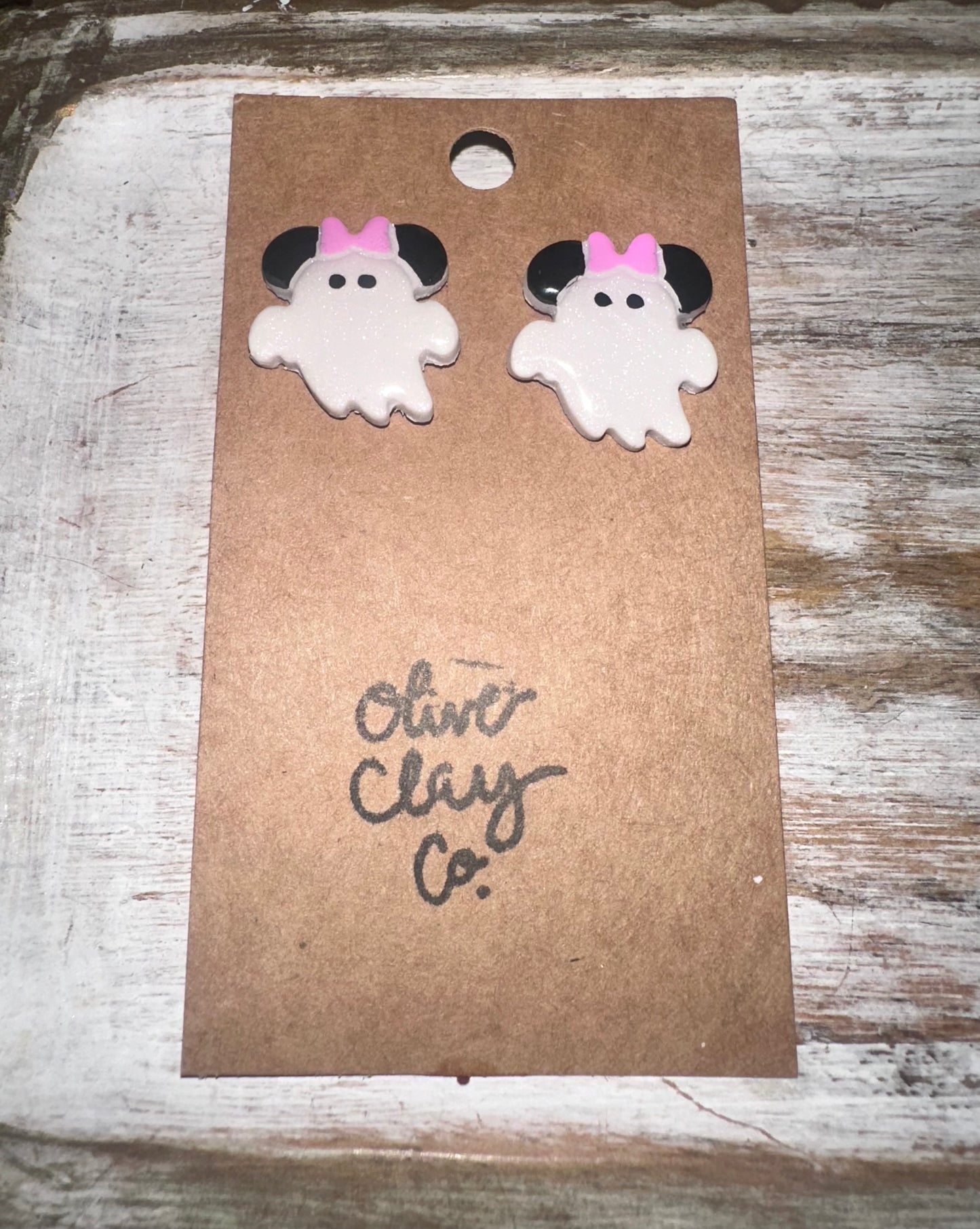 Mouse ghost studs