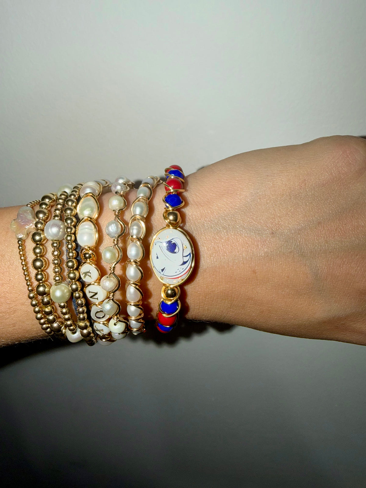 Jags wire bracelet