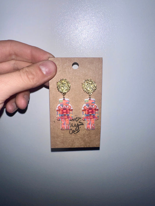 Nutcracker earrings