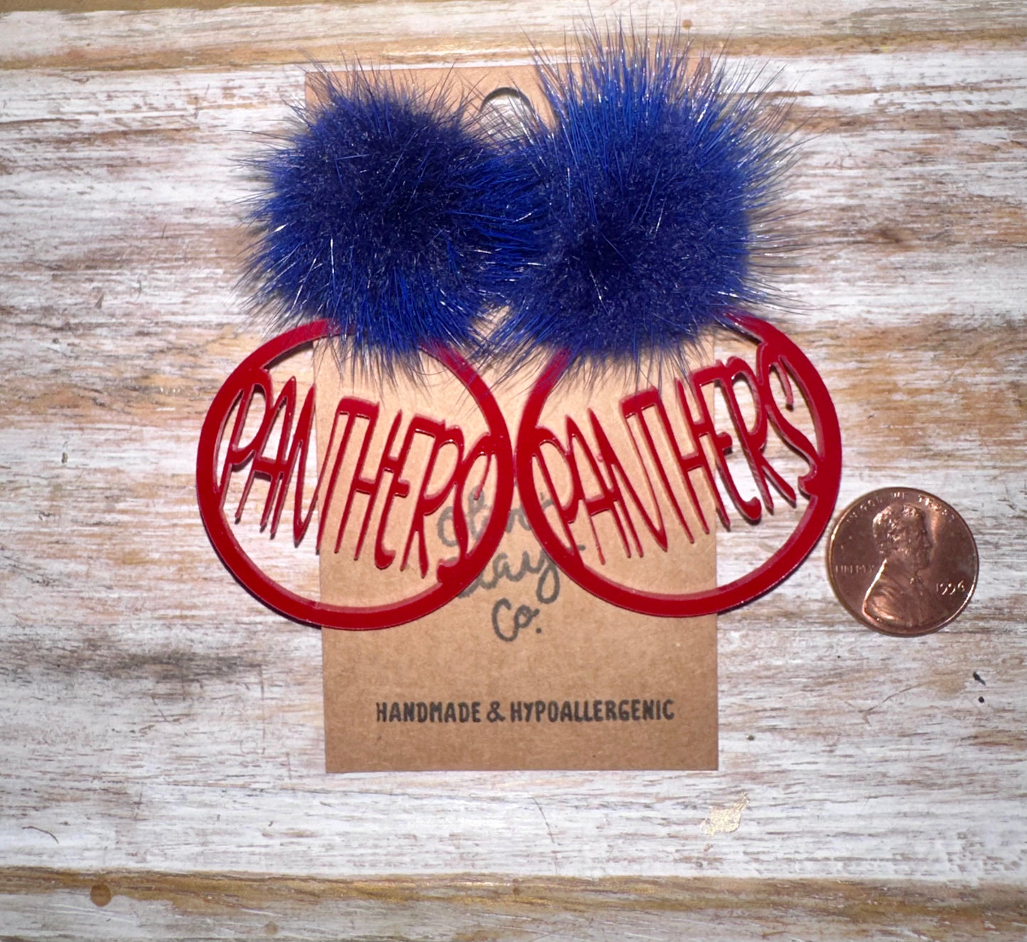 Panthers Acrylic hoops