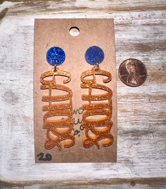 Gators Earrings