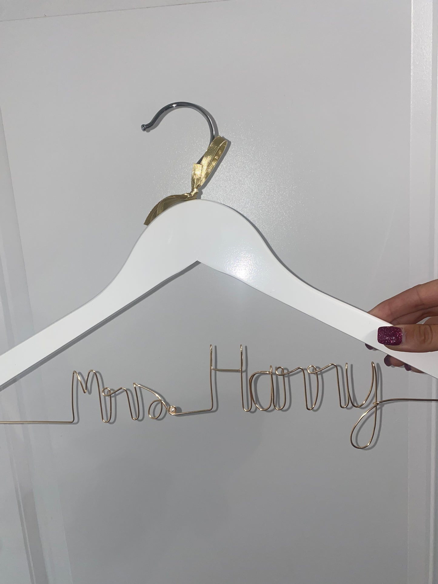 Personalized Bride Hanger