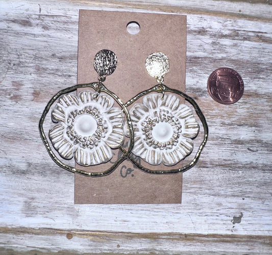 Floral Hoops