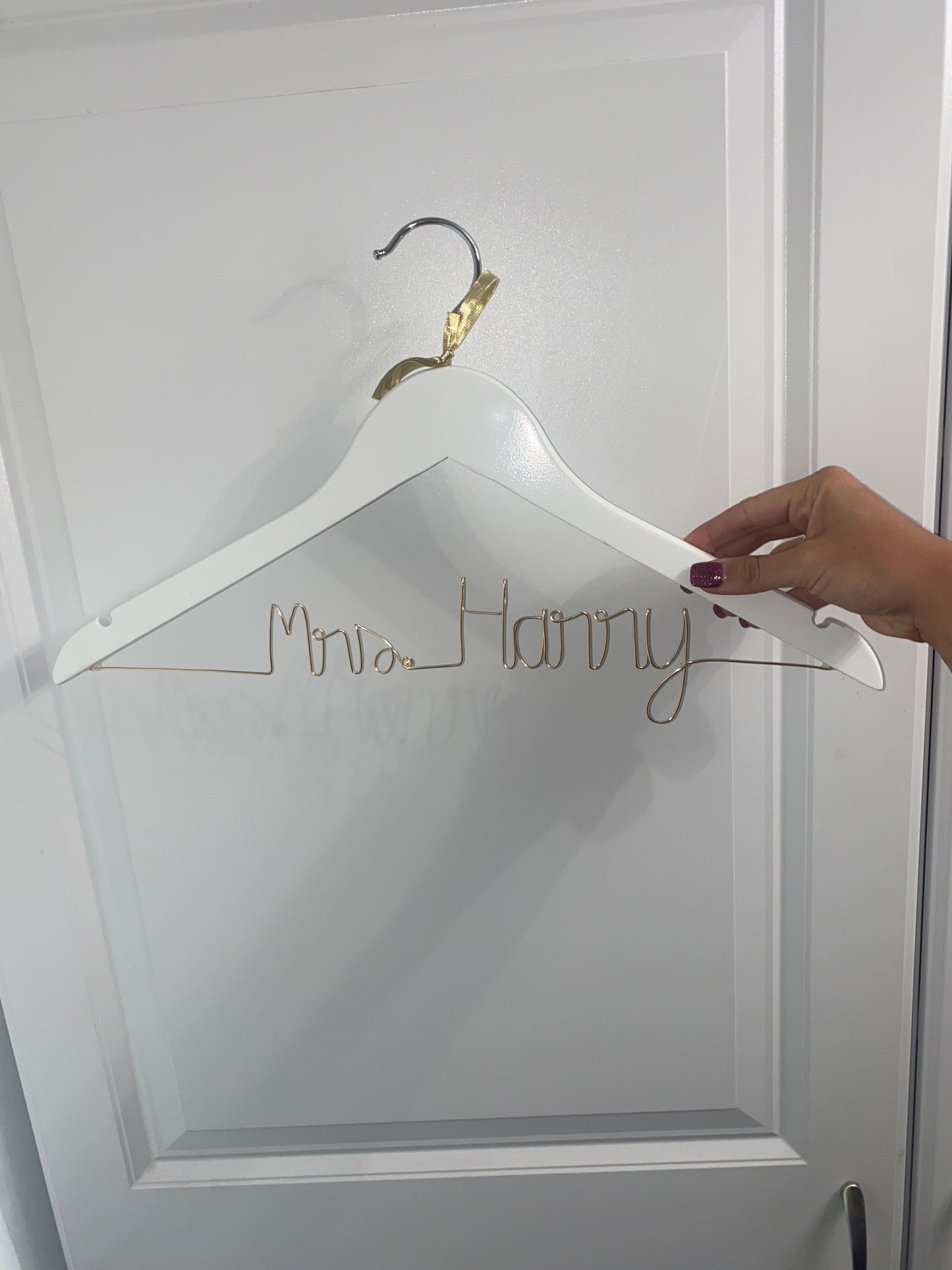 Personalized Bride Hanger