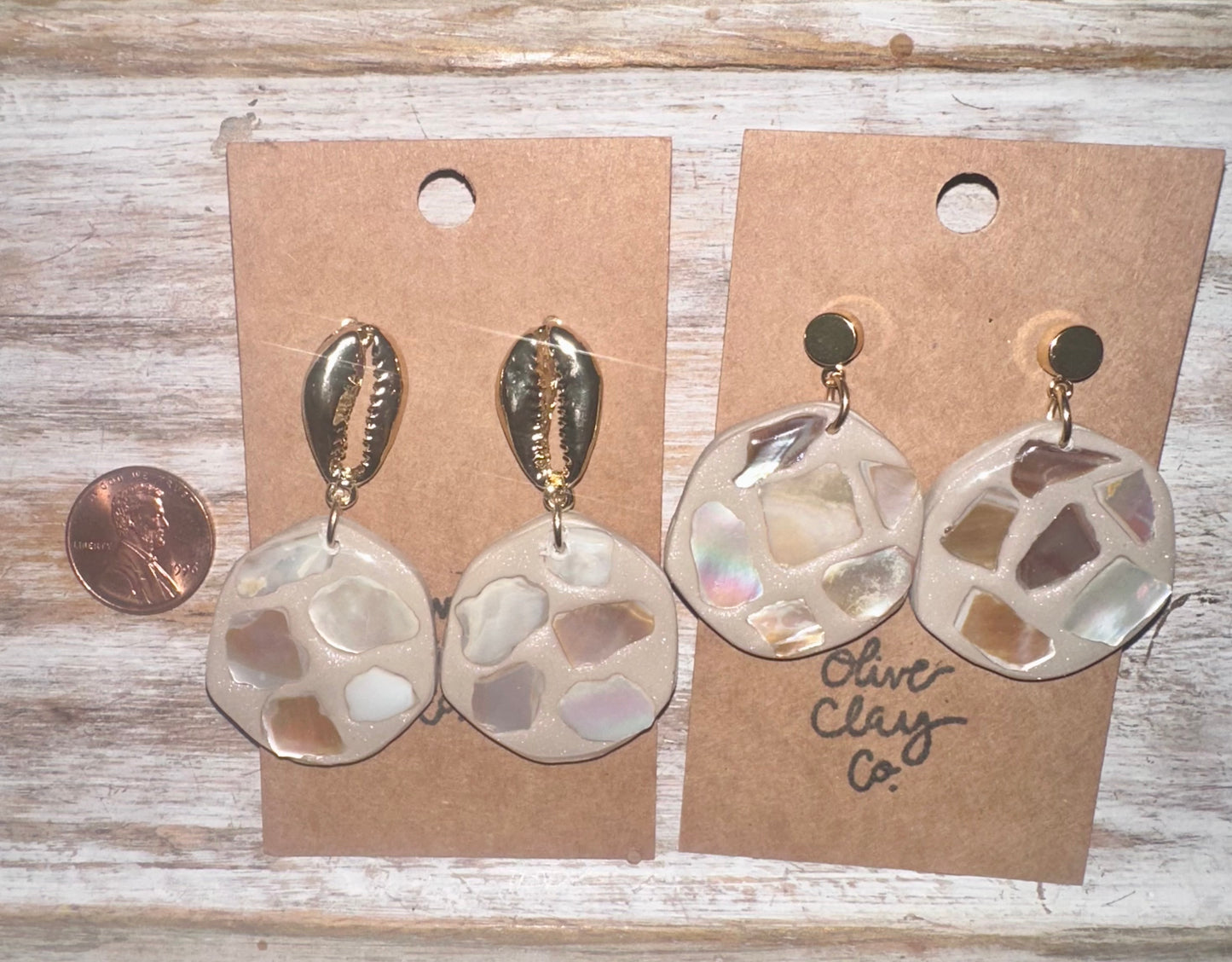 Shell clay Earrings