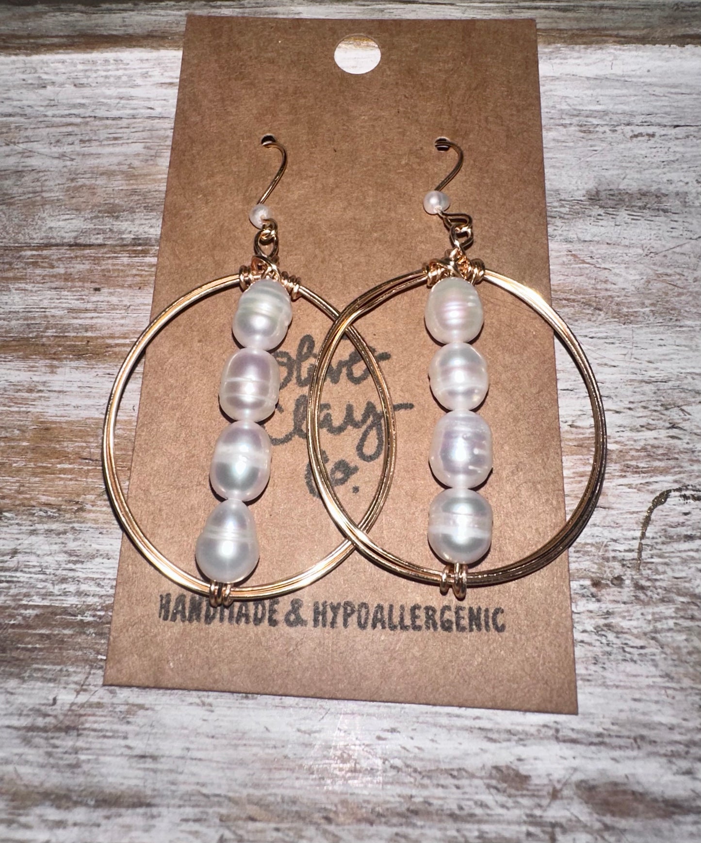 Wire wrapped hoops