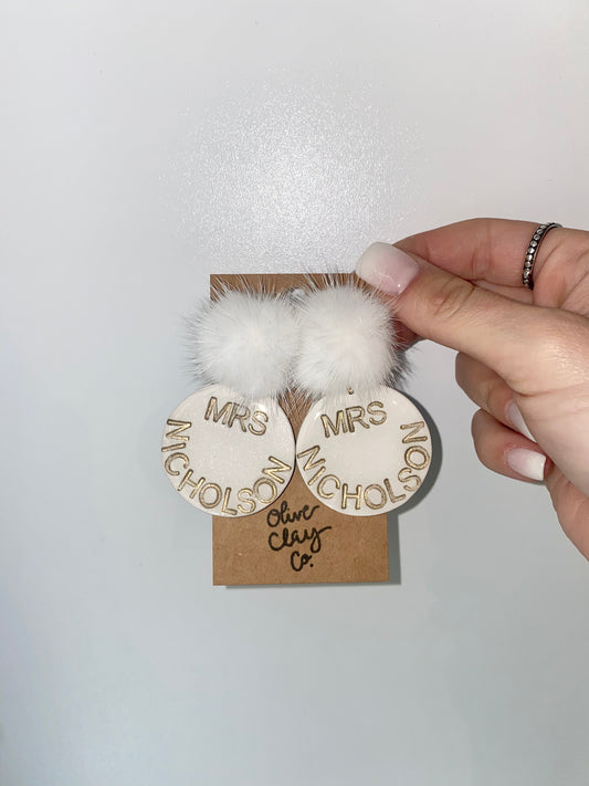 Personalized Pom Bride