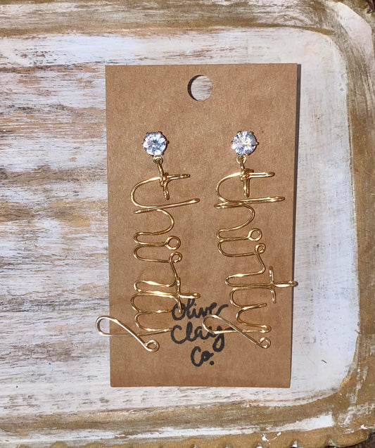 Thirty Wire Earrings