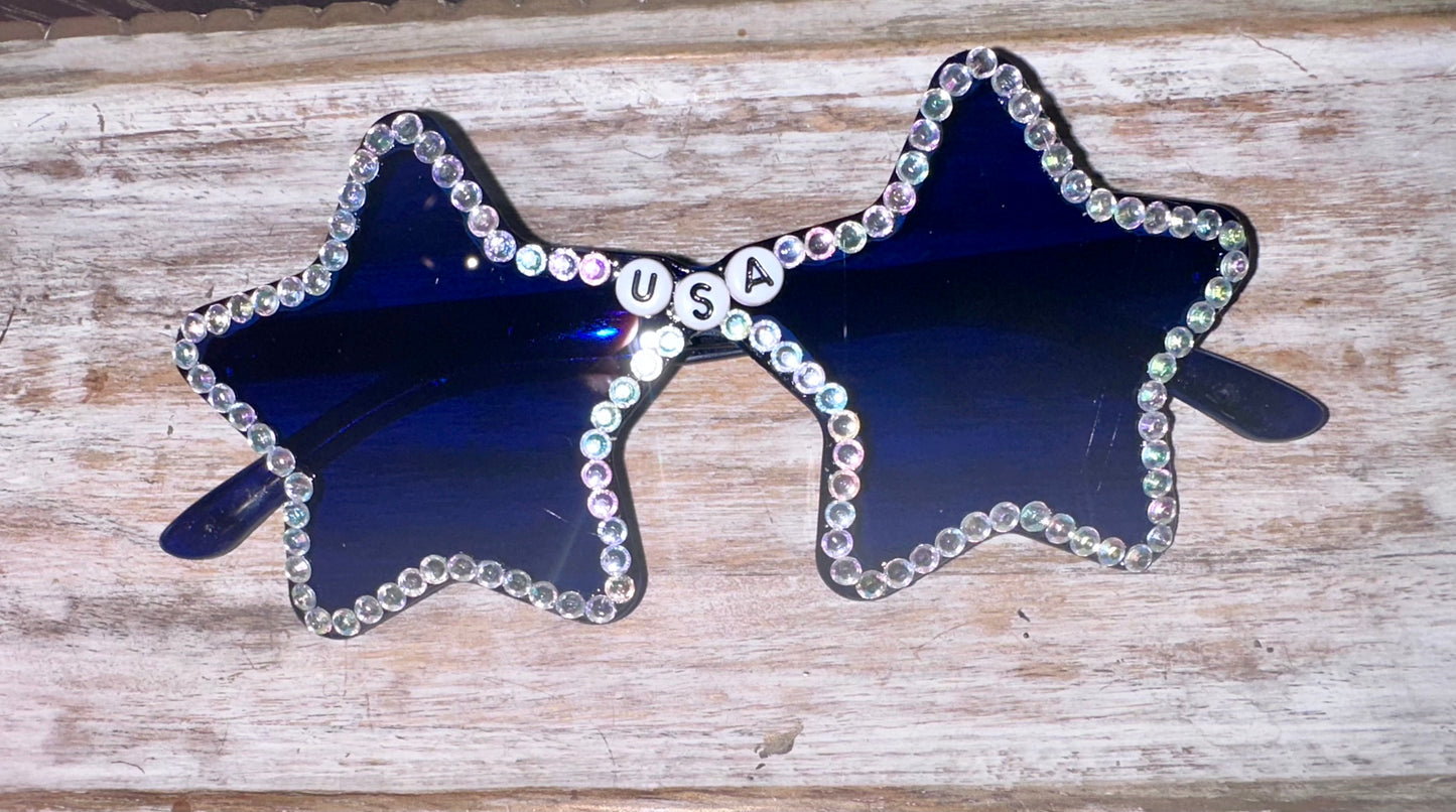 USA Bedazzled sunnies