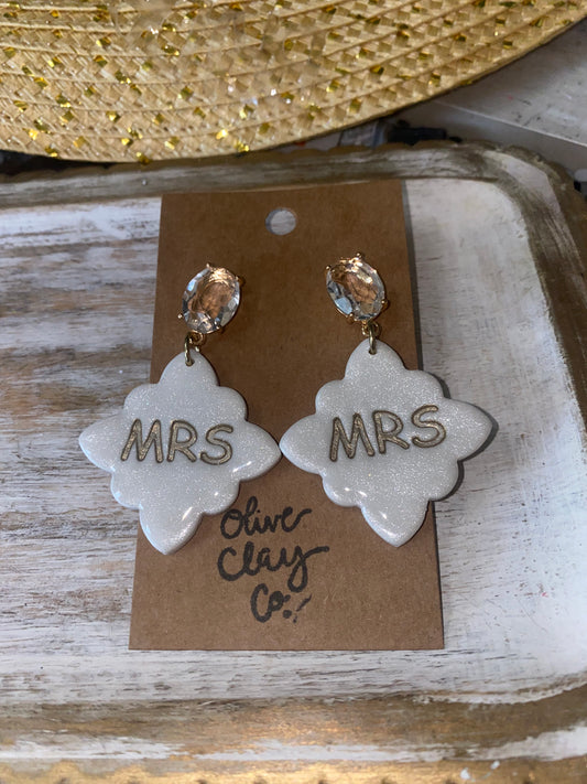 MRS Clay Earrings