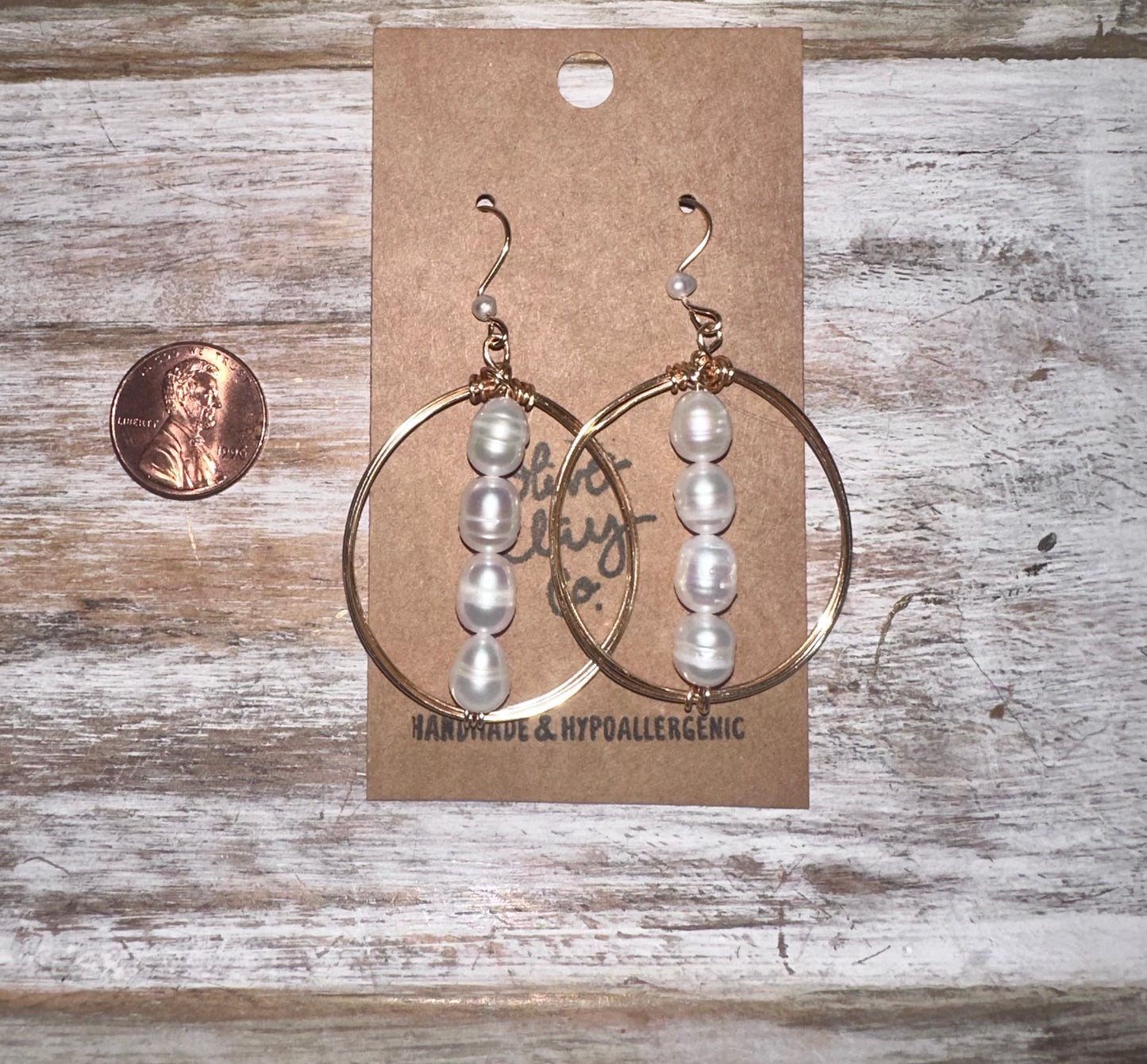 Wire wrapped hoops