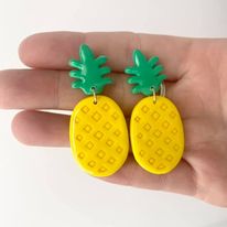 Pinapple earrings