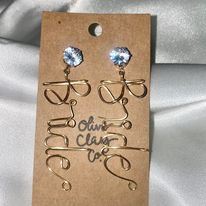 BRIDE Wire earrings