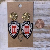 Biloxi Indians Loco Earrings